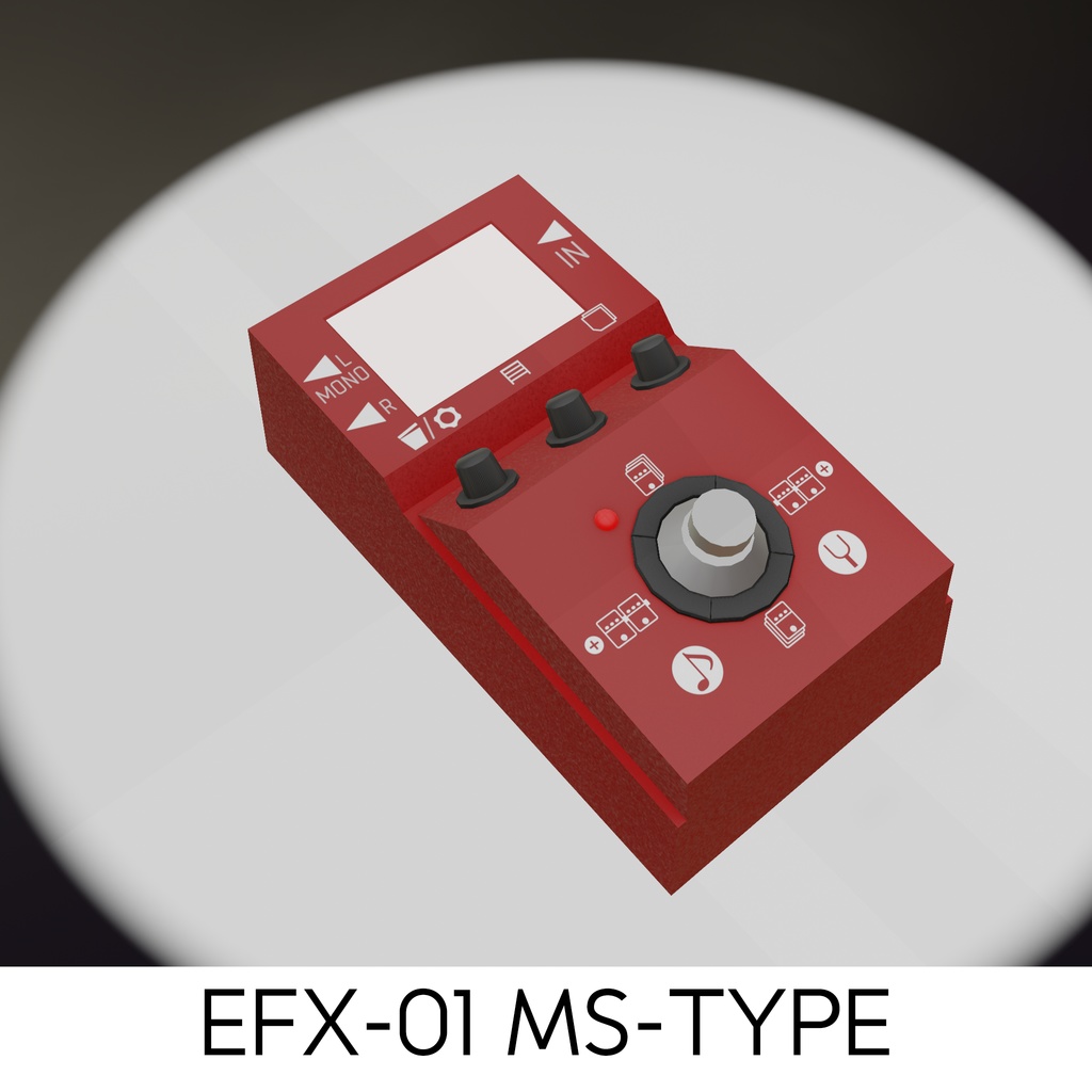 EFX-01 / VR EFFECTOR KIT | 改変前提モデルセット | VRChat想定