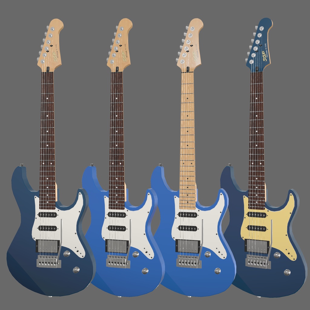 ギター・PF-TYPE△9873 | VRChat想定