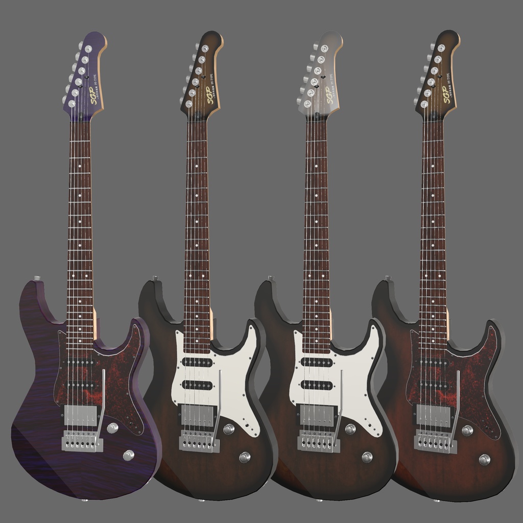 ギター・PF-TYPE△9873 | VRChat想定