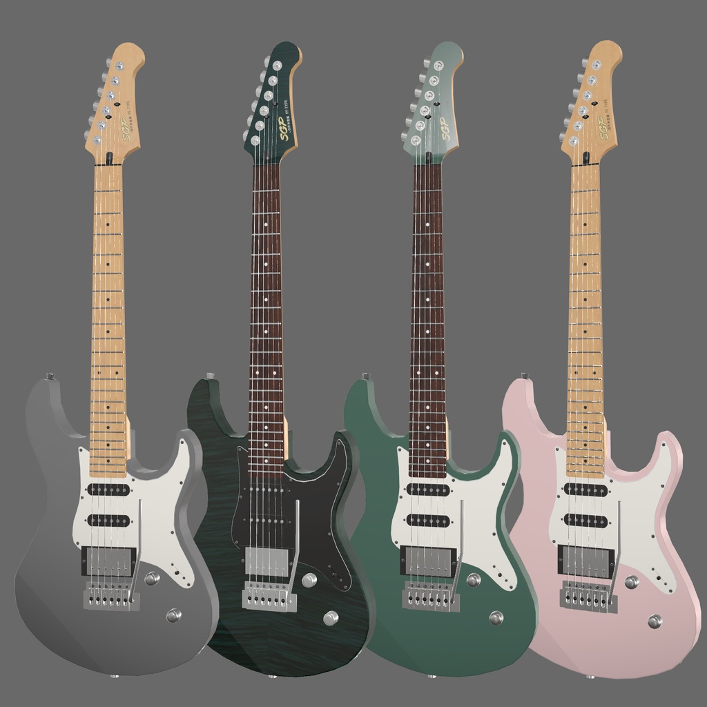 ギター・PF-TYPE△9873 | VRChat想定