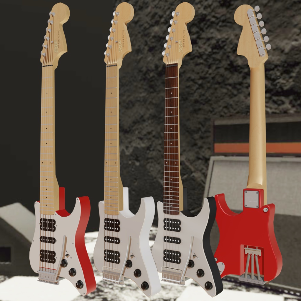 ギター・PG-TYPE△11393 | VRChat想定