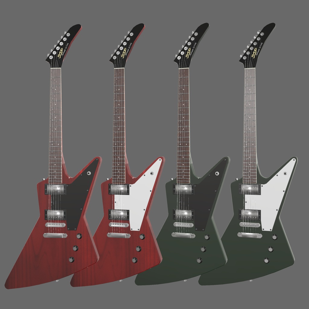 ギター・EX-TYPE△8432 | VRChat想定