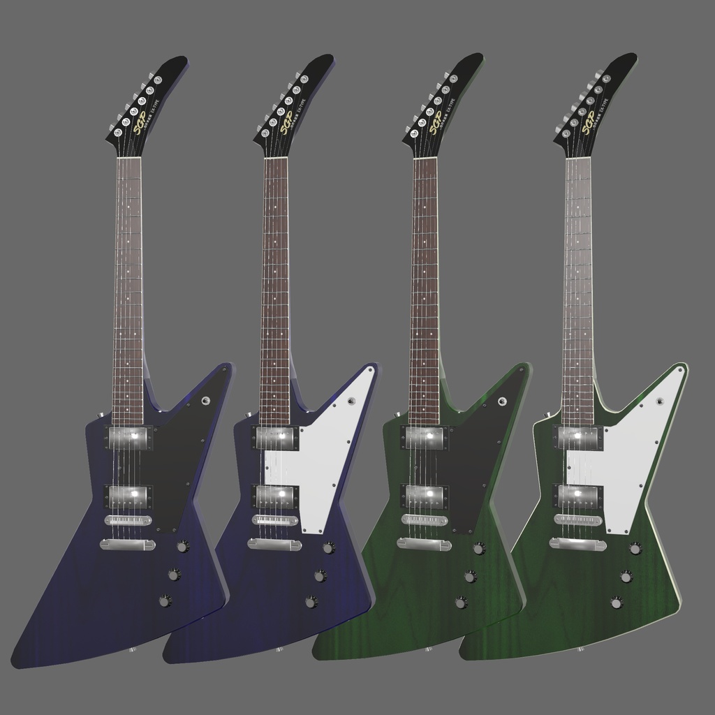 ギター・EX-TYPE△8432 | VRChat想定