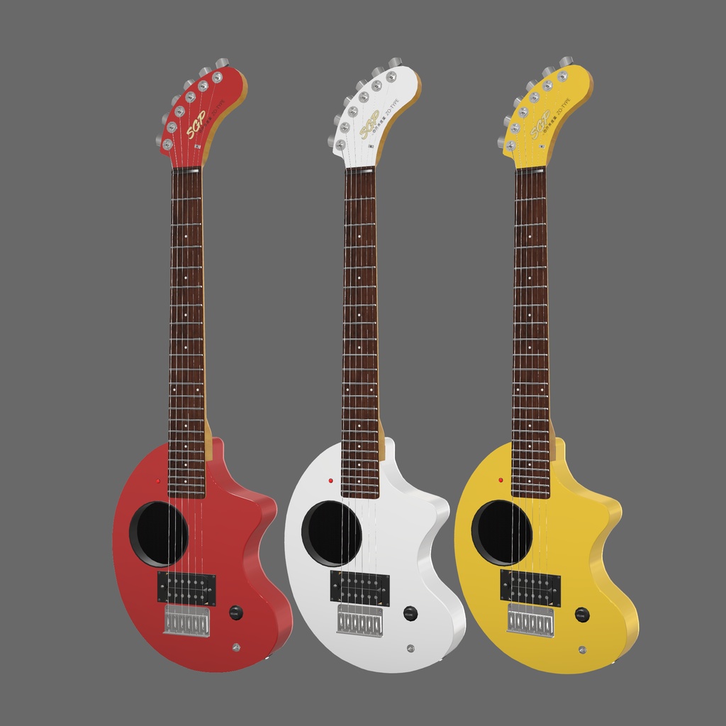 ギター・ZO-TYPE△9337 | VRChat想定