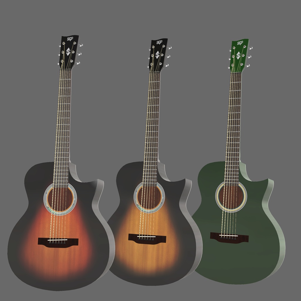 ギター・ASC-TYPE△9921 | VRChat想定