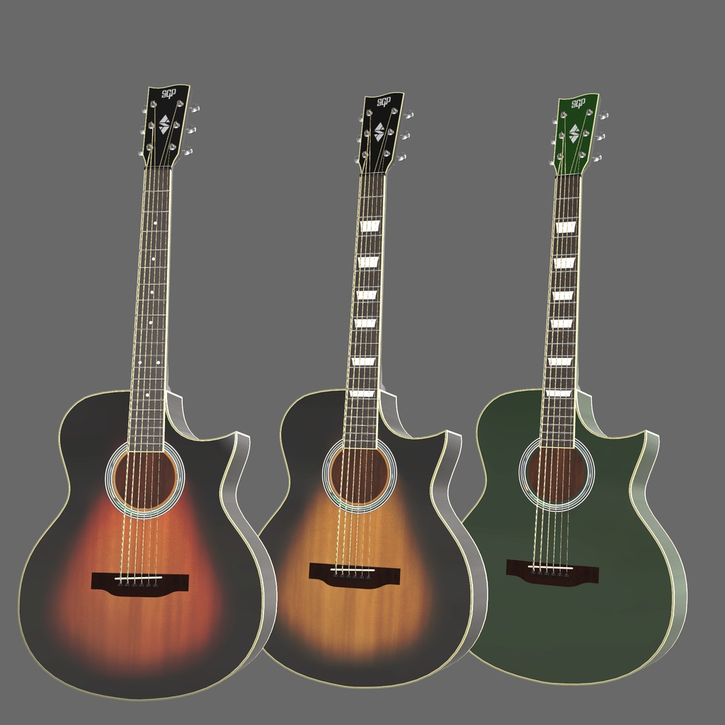 ギター・ASC-TYPE△9921 | VRChat想定