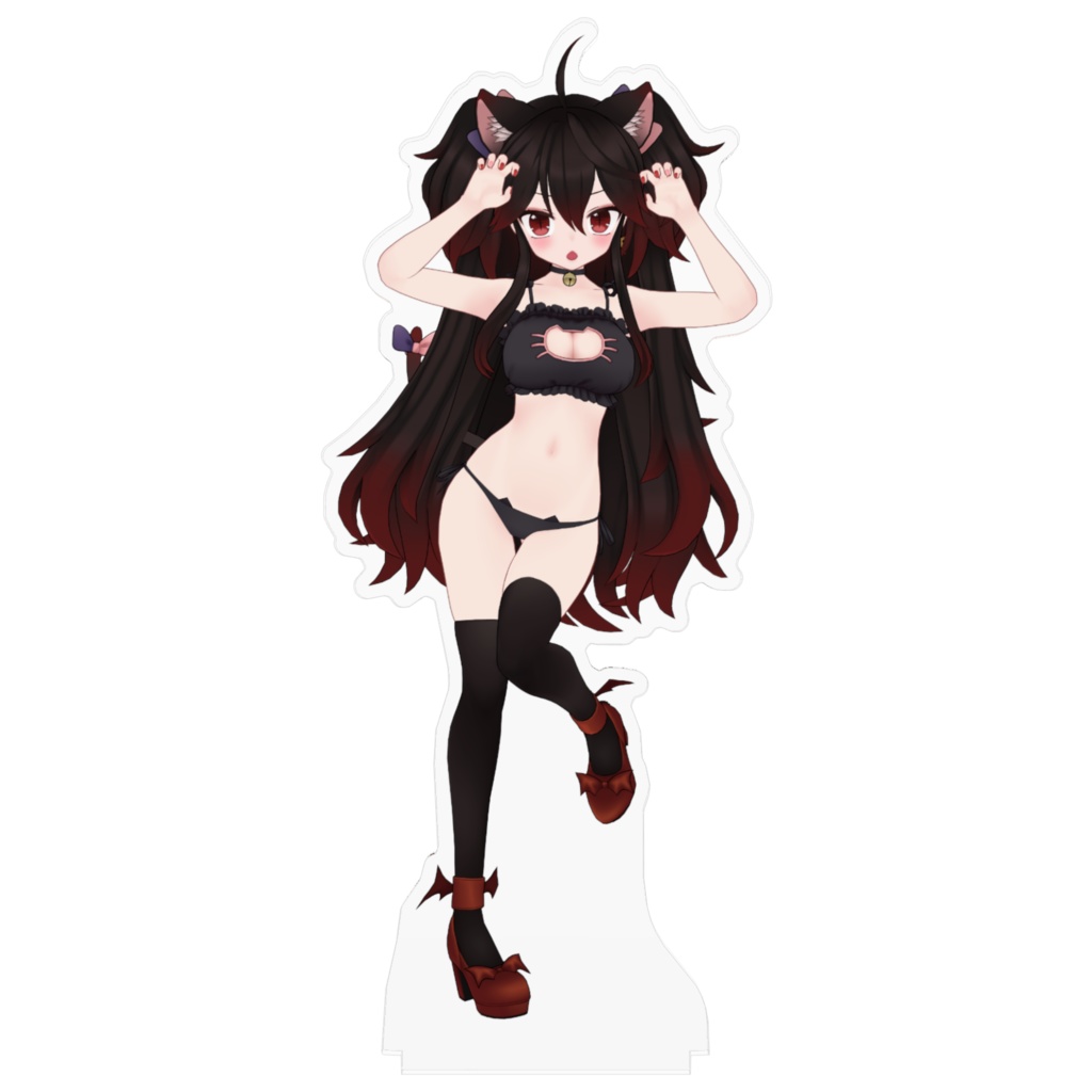 夜野とばり アクリルスタンド にゃんこVer