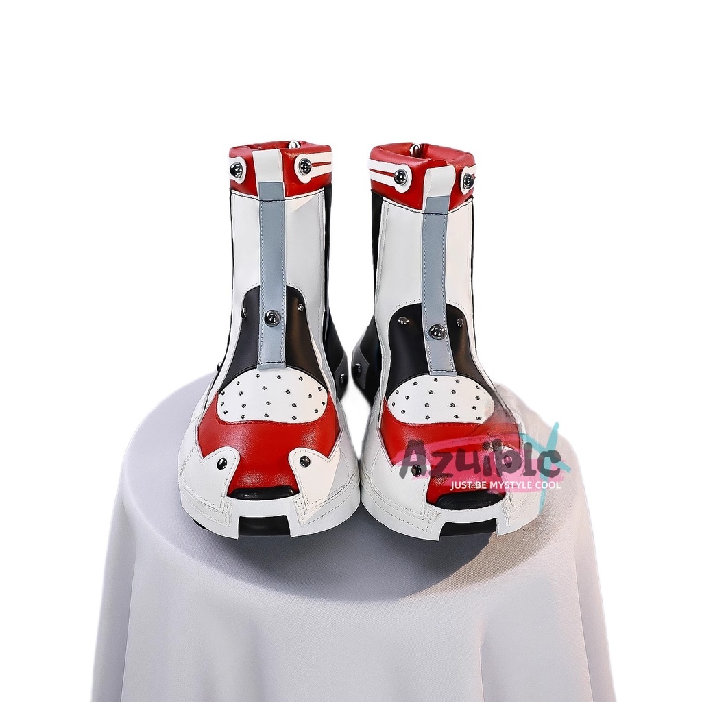 Azuiblc ゼンゼロ 怪啖屋 アリス・タイムフィールド シューズ 人工皮革 厚底 1:1完全再現