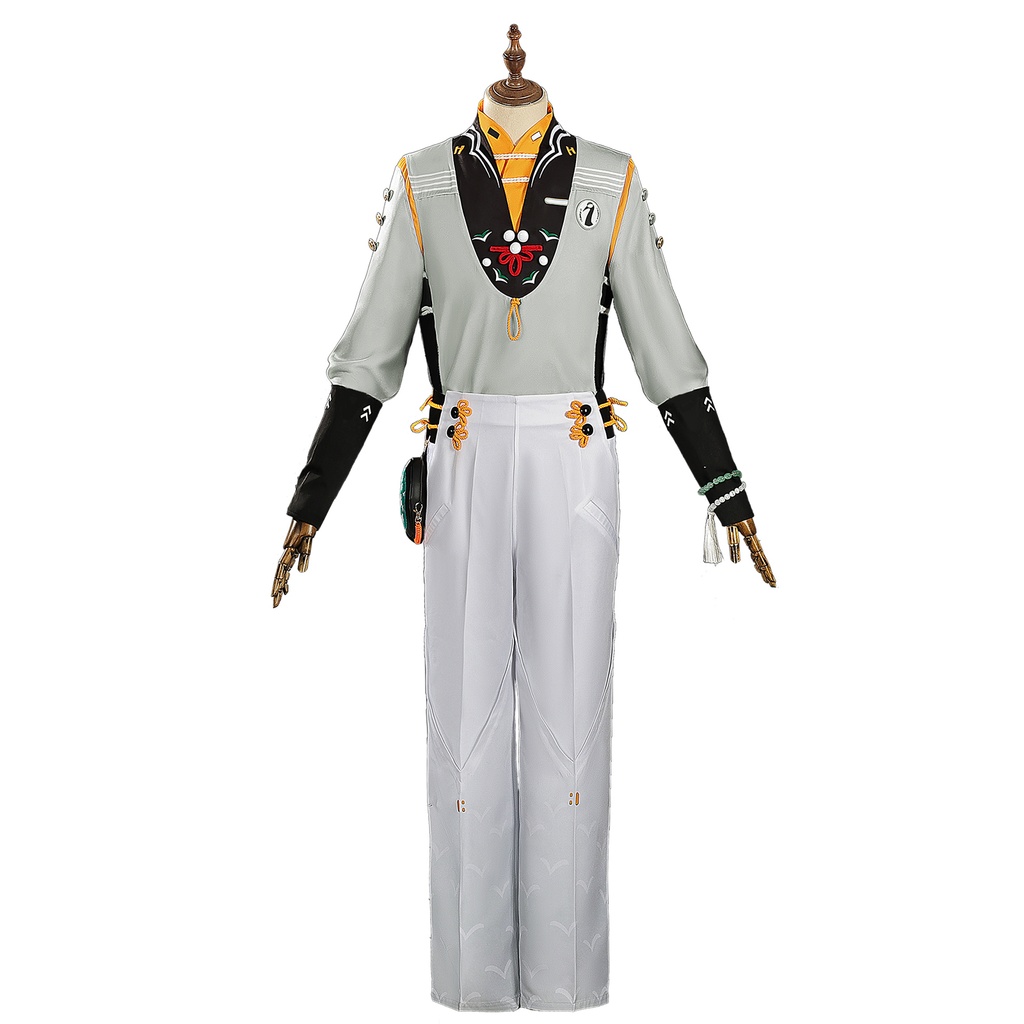 Azuiblc ゼンゼロ 蒼穹に響く鶴鳴 中華風 コスプレ衣装 アキラ コスチュームセット おしゃれ グッズ おしゃれ アニメ cosplay