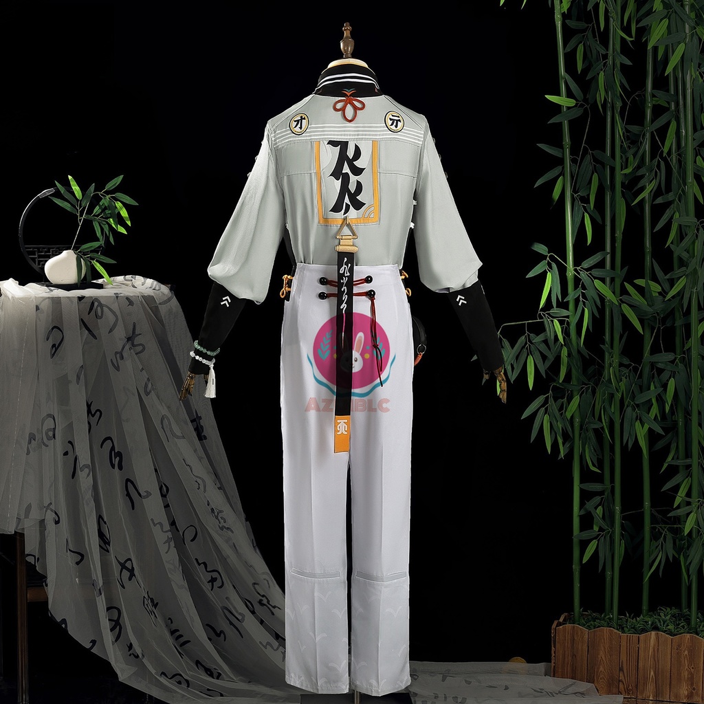 Azuiblc ゼンゼロ 蒼穹に響く鶴鳴 中華風 コスプレ衣装 アキラ コスチュームセット おしゃれ グッズ おしゃれ アニメ cosplay