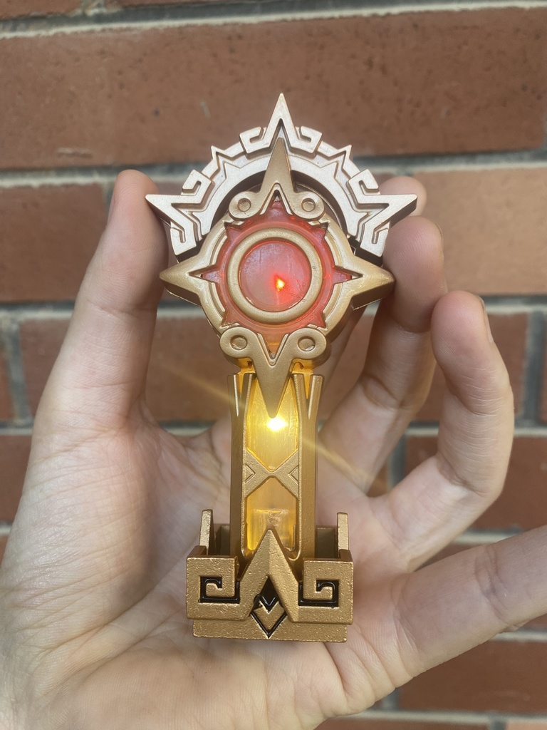 原神神の目 工芸品 アクセサリー 炎神 おもちゃ ゲームファン