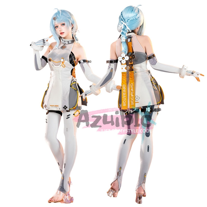 Azuiblc ゼンレスゾーンゼロ シード コスチューム　イベント　人工革　金属製ヘアピン　ハロウィン　コスプレ衣装　 オボルス小隊｜ゼンゼロ/ZZZ