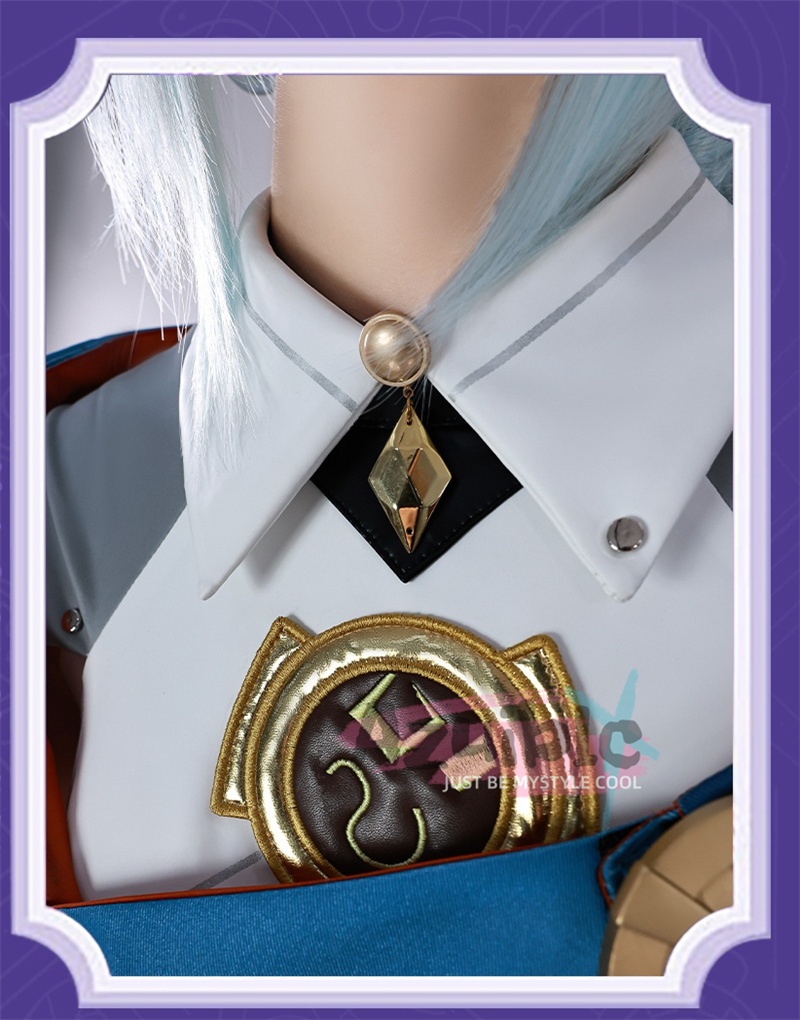 Azuiblc 原神 イネファ コスプレ Ineffa 少女の家政ロボット ブンブンサンダーウェーブ 初期衣装—メカニカルドリーム 髪飾り付 コスチューム