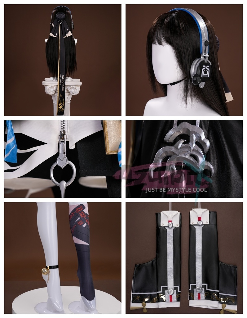 Azuiblc 鳴潮 卜霊 コスプレ ボクレイ コスチューム イベント 豪華衣装 ハロウィンAzf002