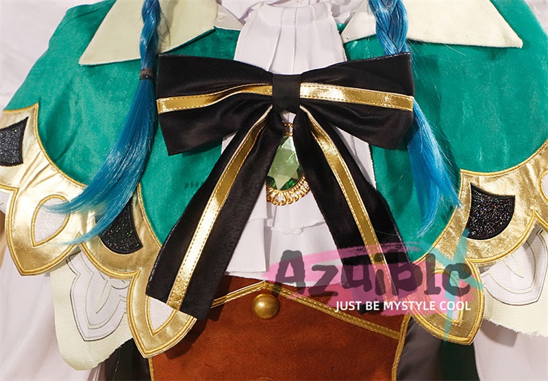 Azuiblc 原神 バルバトス ウェンティ コスプレ Venti モンド城 魔神 コスチューム 仮装 ハロウィン ウェンティ /
