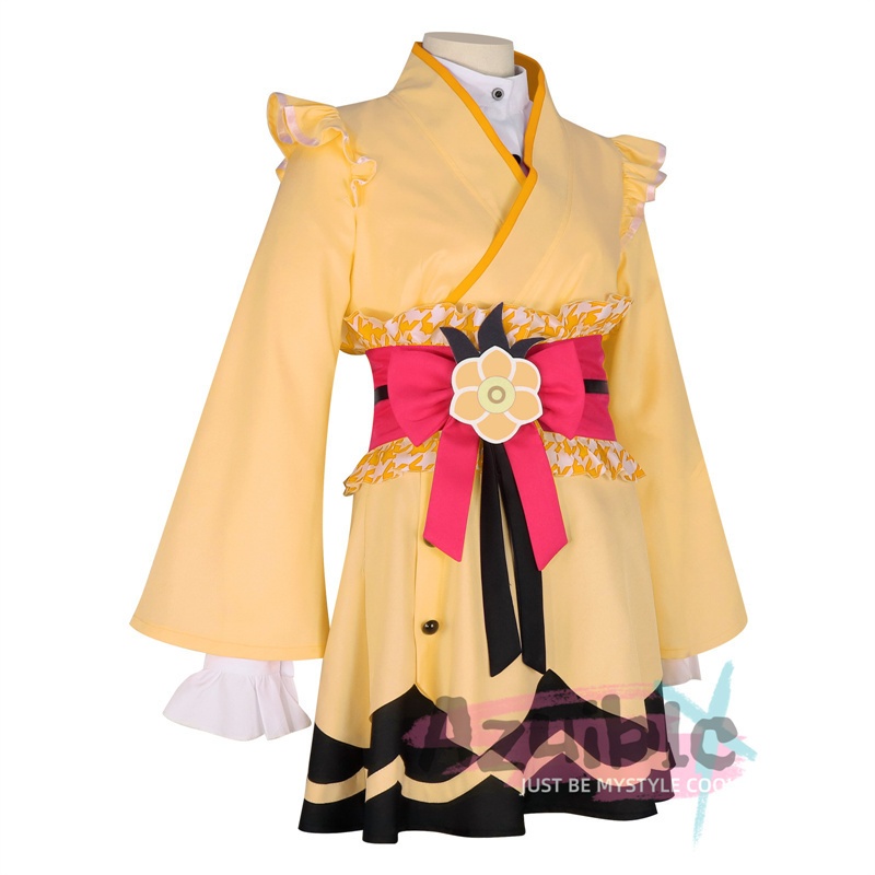 Azuiblc 前橋ウィッチーズ 赤城 ユイナ 新里 アズ 北原 キョウカ 三俣 チョコ 上泉 マイ コスプレ衣装 イベント ワンピース ライブ服