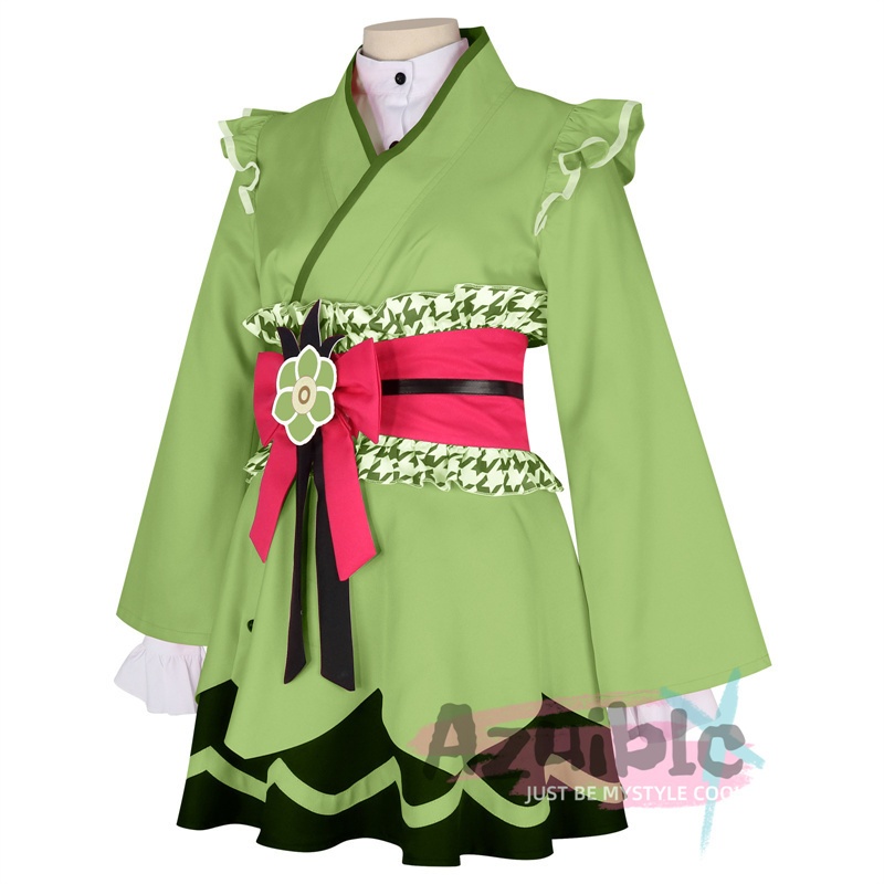 Azuiblc 前橋ウィッチーズ 赤城 ユイナ 新里 アズ 北原 キョウカ 三俣 チョコ 上泉 マイ コスプレ衣装 イベント ワンピース ライブ服