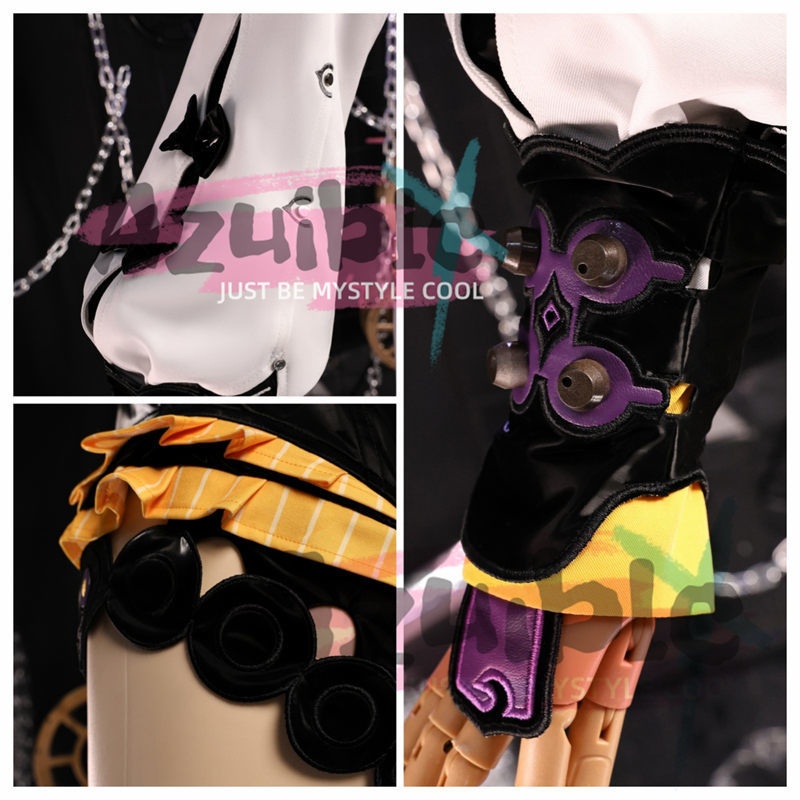 Azuiblc ゼンレスゾーンゼロ イドリー コスプレ衣装 Yidhari コスチューム タコ 尻尾別途追加 イベント 仮装 クリスマス 学園祭