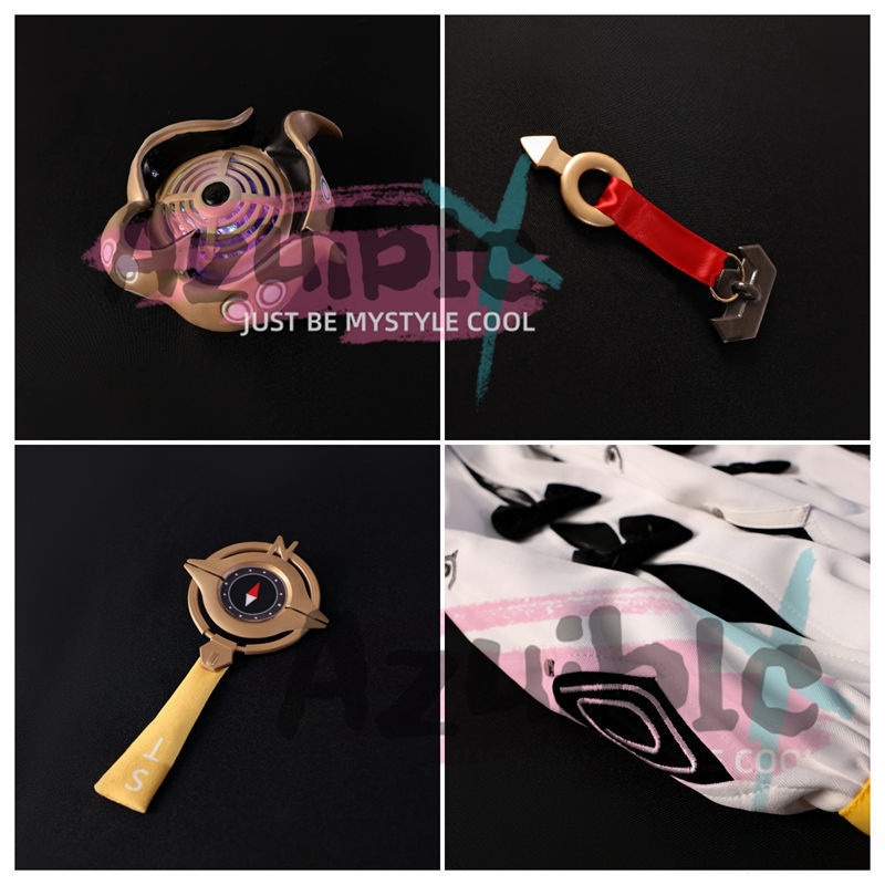 Azuiblc ゼンレスゾーンゼロ イドリー コスプレ衣装 Yidhari コスチューム タコ 尻尾別途追加 イベント 仮装 クリスマス 学園祭