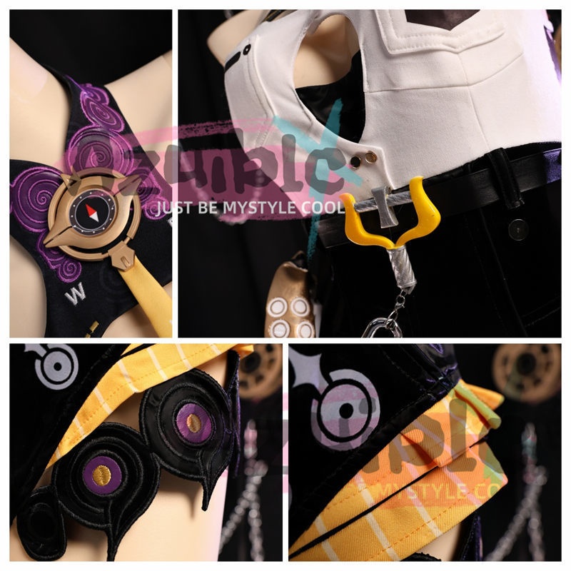 Azuiblc ゼンレスゾーンゼロ イドリー コスプレ衣装 Yidhari コスチューム タコ 尻尾別途追加 イベント 仮装 クリスマス 学園祭