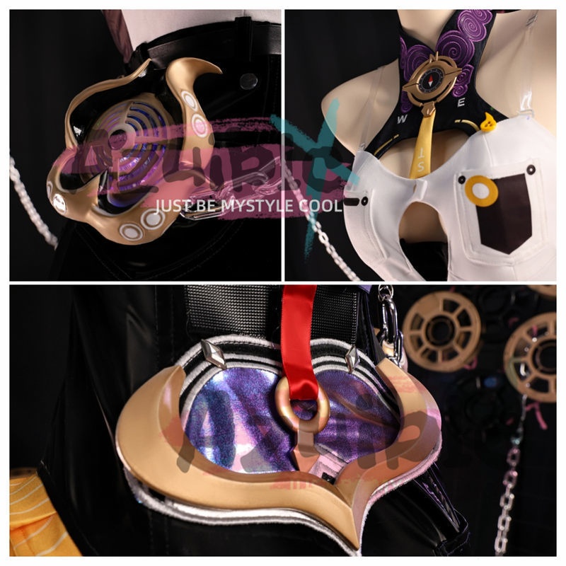 Azuiblc ゼンレスゾーンゼロ イドリー コスプレ衣装 Yidhari コスチューム タコ 尻尾別途追加 イベント 仮装 クリスマス 学園祭