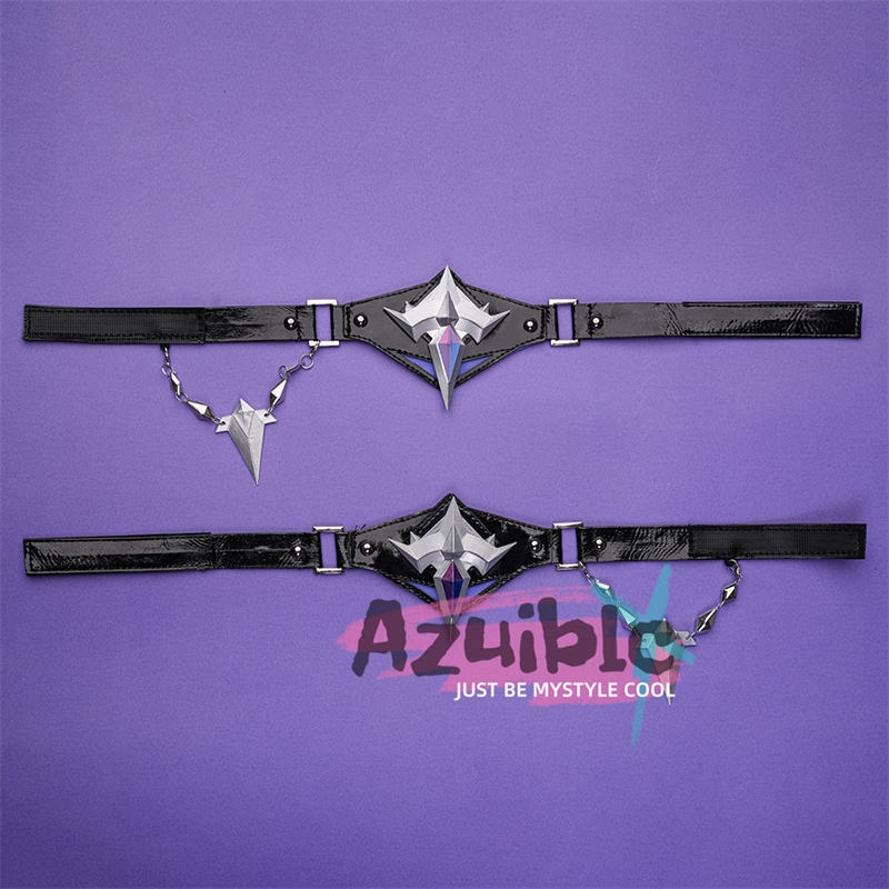 Azuiblc 原神 フリンズ コスチューム 舞台服 ナドクライ ライトキーパー 闇影と灯り 3d樹脂製アクセサリー