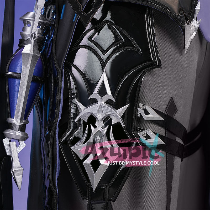 Azuiblc 原神 フリンズ コスチューム 舞台服 ナドクライ ライトキーパー 闇影と灯り 3d樹脂製アクセサリー