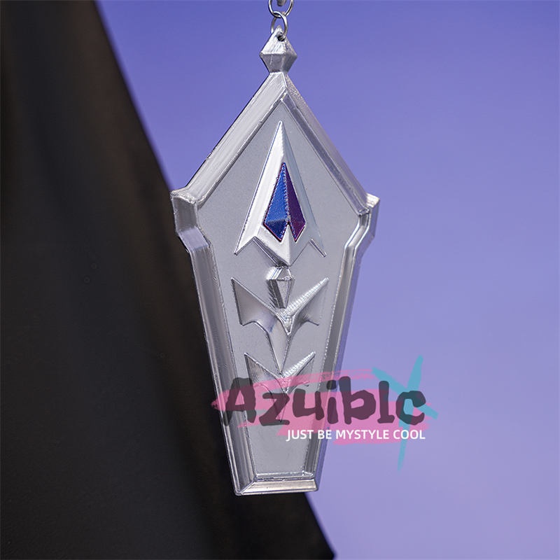 Azuiblc 原神 フリンズ コスチューム 舞台服 ナドクライ ライトキーパー 闇影と灯り 3d樹脂製アクセサリー