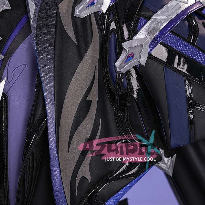 Azuiblc 原神 フリンズ コスチューム 舞台服 ナドクライ ライトキーパー 闇影と灯り 3d樹脂製アクセサリー