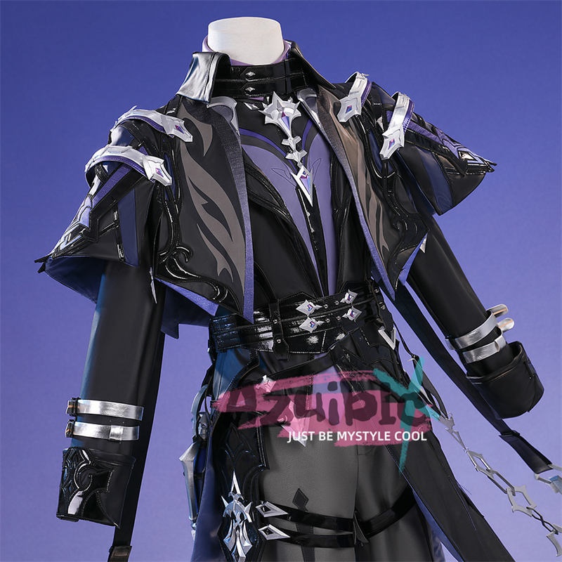 Azuiblc 原神 フリンズ コスチューム 舞台服 ナドクライ ライトキーパー 闇影と灯り 3d樹脂製アクセサリー