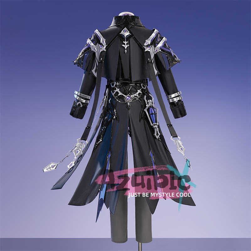 Azuiblc 原神 フリンズ コスチューム 舞台服 ナドクライ ライトキーパー 闇影と灯り 3d樹脂製アクセサリー