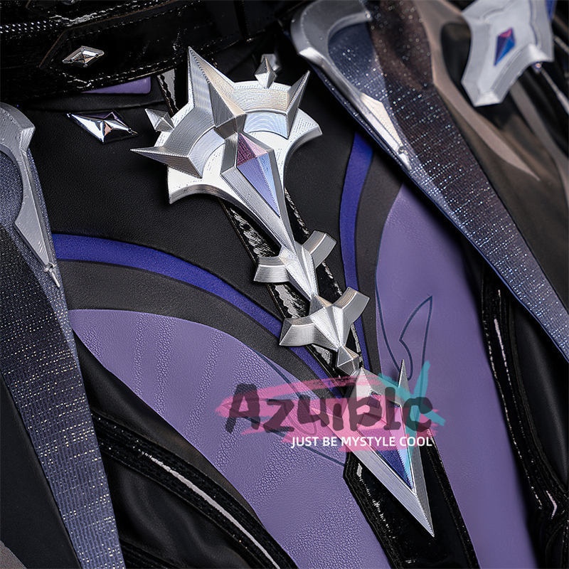 Azuiblc 原神 フリンズ コスチューム 舞台服 ナドクライ ライトキーパー 闇影と灯り 3d樹脂製アクセサリー