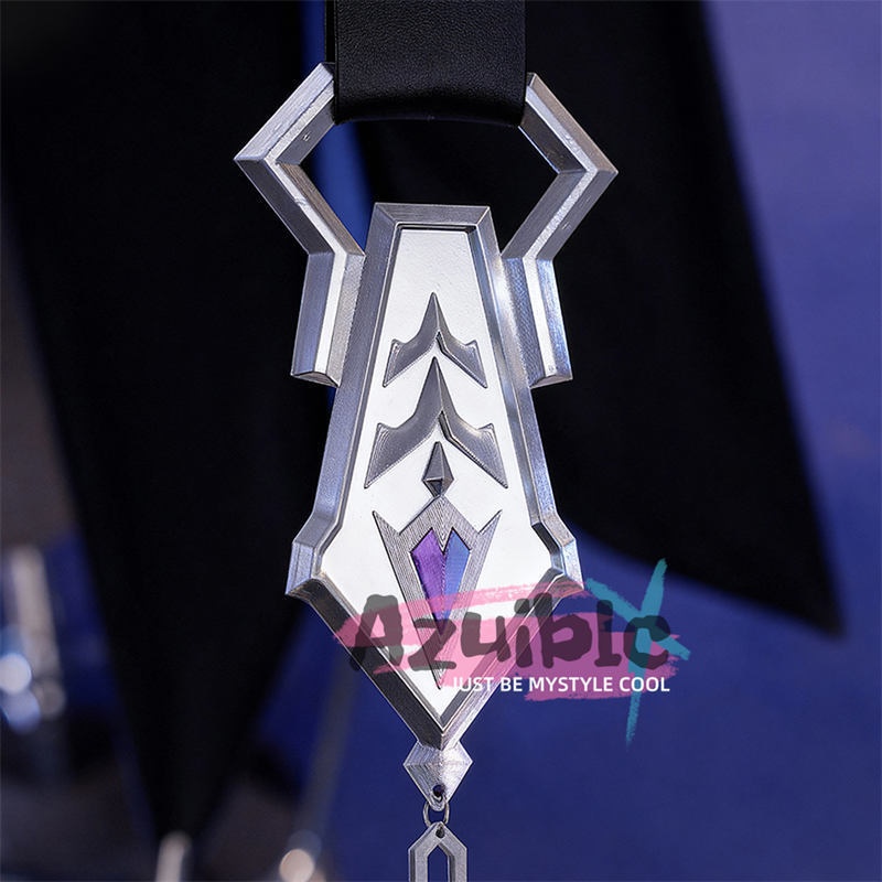 Azuiblc 原神 フリンズ コスチューム 舞台服 ナドクライ ライトキーパー 闇影と灯り 3d樹脂製アクセサリー