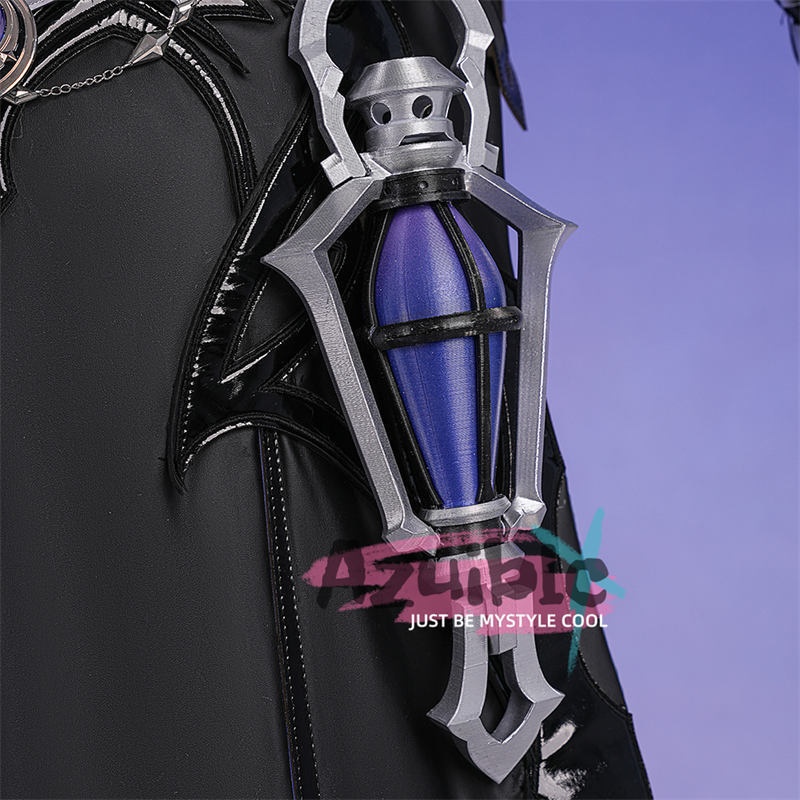 Azuiblc 原神 フリンズ コスチューム 舞台服 ナドクライ ライトキーパー 闇影と灯り 3d樹脂製アクセサリー