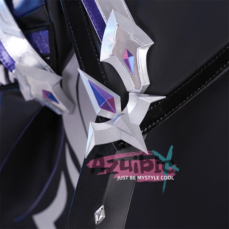 Azuiblc 原神 フリンズ コスチューム 舞台服 ナドクライ ライトキーパー 闇影と灯り 3d樹脂製アクセサリー