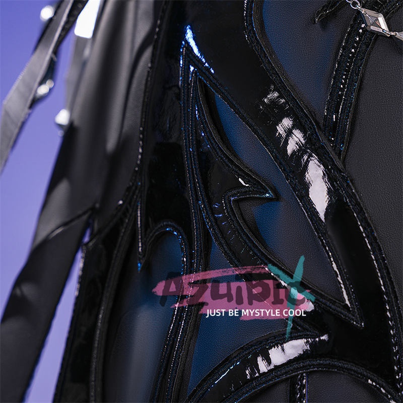 Azuiblc 原神 フリンズ コスチューム 舞台服 ナドクライ ライトキーパー 闇影と灯り 3d樹脂製アクセサリー