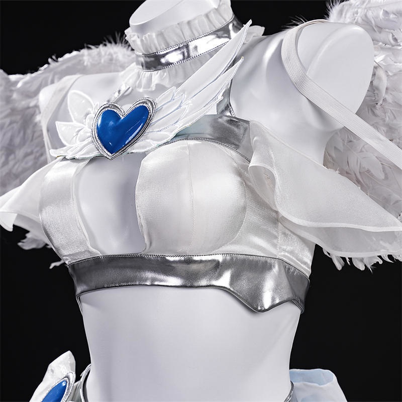 Azuiblc パンティ&ストッキングwithガーターベルト パンスト姉妹 Newパンスト NewPSG コスプレ衣装 翼追加 衣装 仮装 イベント 変装 祭り