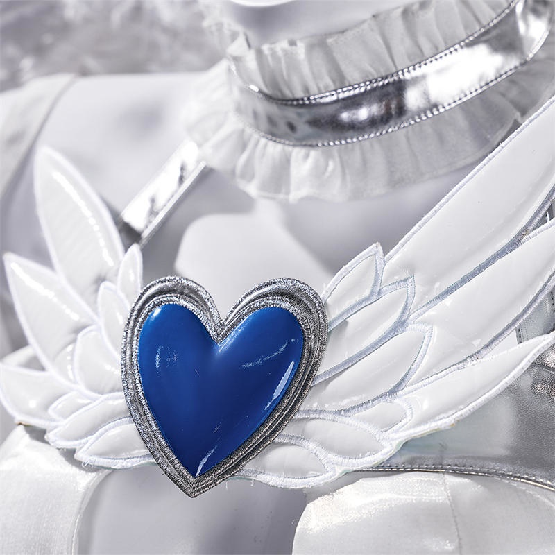 Azuiblc パンティ&ストッキングwithガーターベルト パンスト姉妹 Newパンスト NewPSG コスプレ衣装 翼追加 衣装 仮装 イベント 変装 祭り