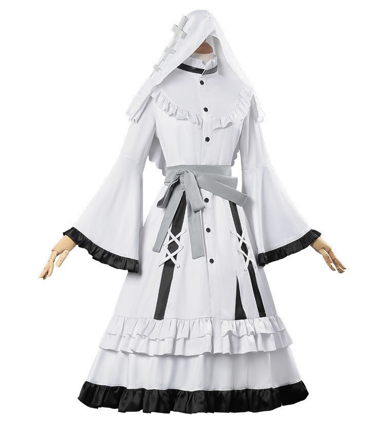 Azuiblc 魔法少女ノ魔女裁判 ヒカミメルル コスプレ衣装 氷上 ( ヒカミ ) メルル まのさば costume