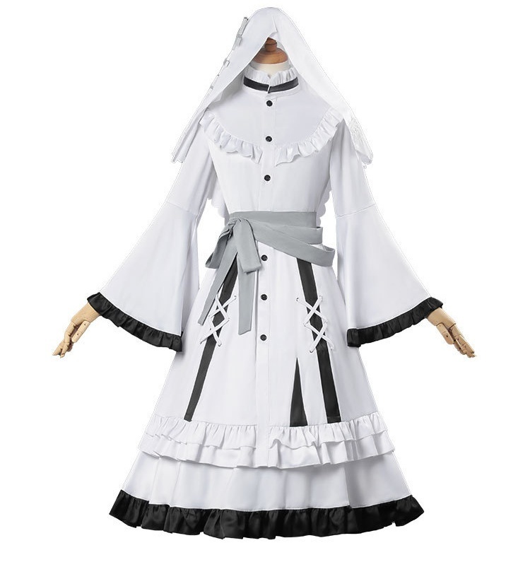 Azuiblc 魔法少女ノ魔女裁判 ヒカミメルル コスプレ衣装 氷上 ( ヒカミ ) メルル まのさば costume