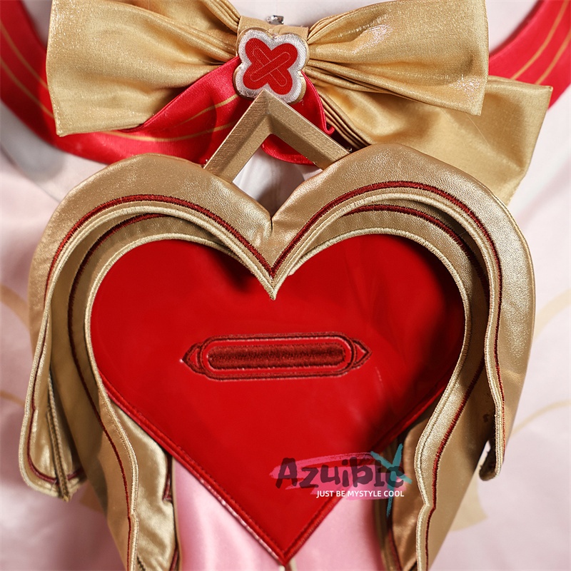 Azuiblc 崩壊3rd エリシア「愛の妖精」コスプレ衣装 ワンピース 通販