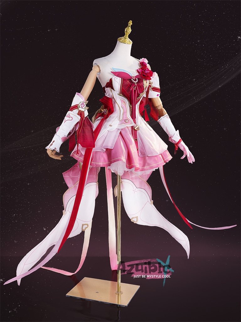 Azuiblc 崩壊3rd エリシア「愛の妖精」コスプレ衣装 ワンピース 通販