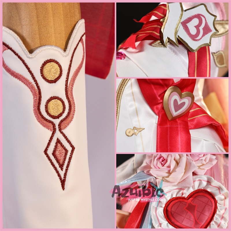 Azuiblc 崩壊3rd エリシア「愛の妖精」コスプレ衣装 ワンピース 通販