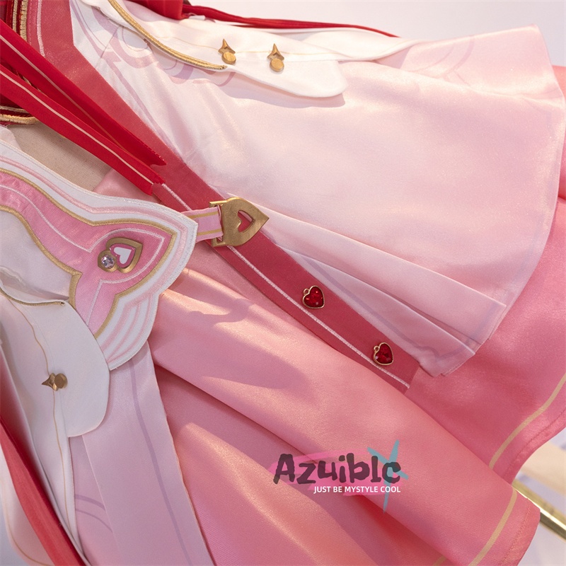 Azuiblc 崩壊3rd エリシア「愛の妖精」コスプレ衣装 ワンピース 通販