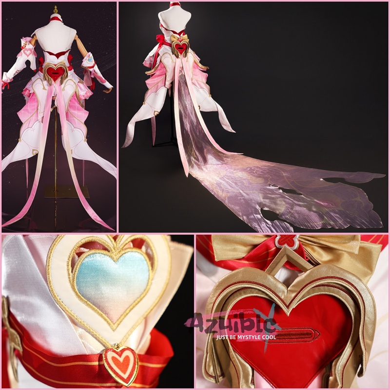 Azuiblc 崩壊3rd エリシア「愛の妖精」コスプレ衣装 ワンピース 通販