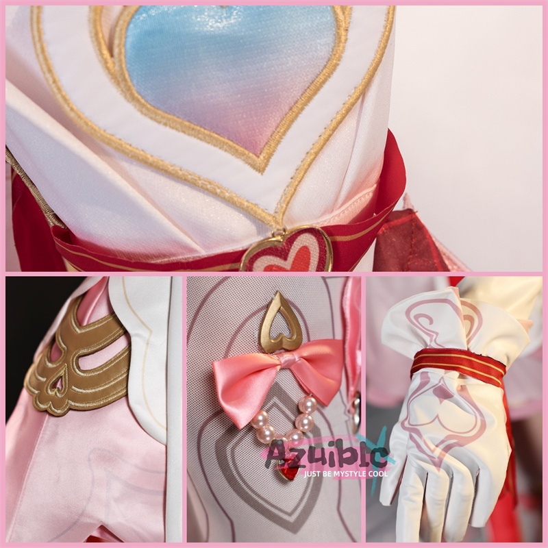 Azuiblc 崩壊3rd エリシア「愛の妖精」コスプレ衣装 ワンピース 通販