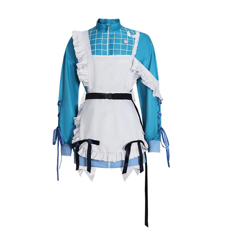 Azuiblc 様ちゅ~ず! センセー女の子似合ってるよっ! 白鳩いのり コスプレ衣装 ワンピース 仮装