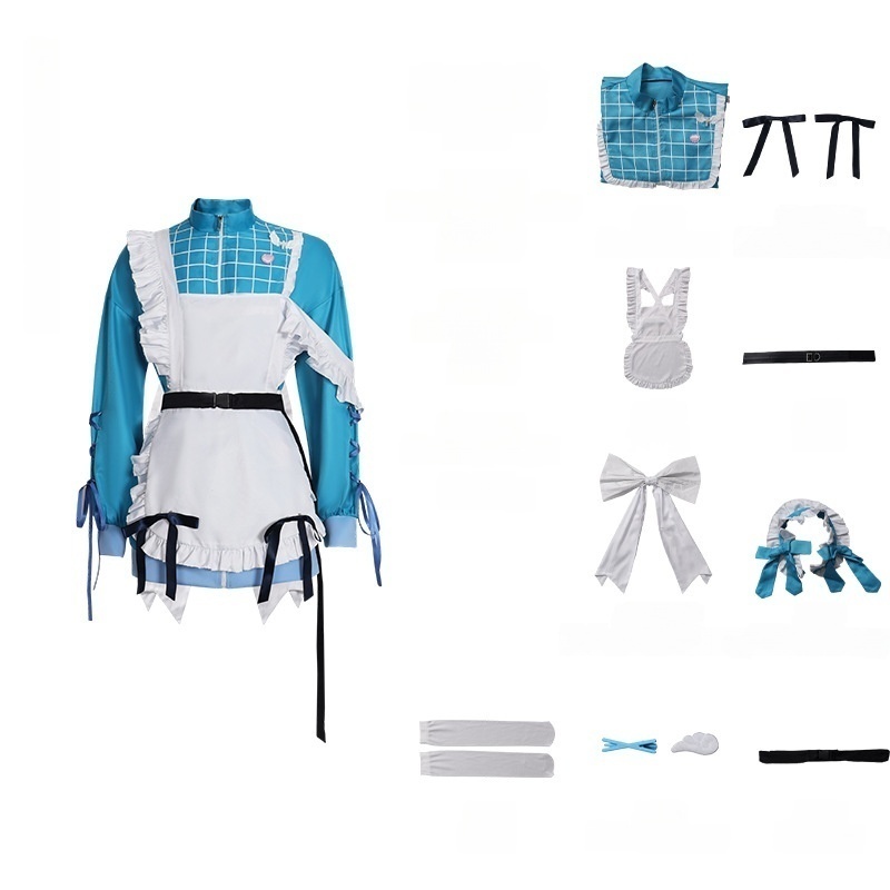 Azuiblc　様ちゅ～ず! センセー女の子似合ってるよっ!　白鳩いのり　コスプレ衣装　ワンピース　仮装