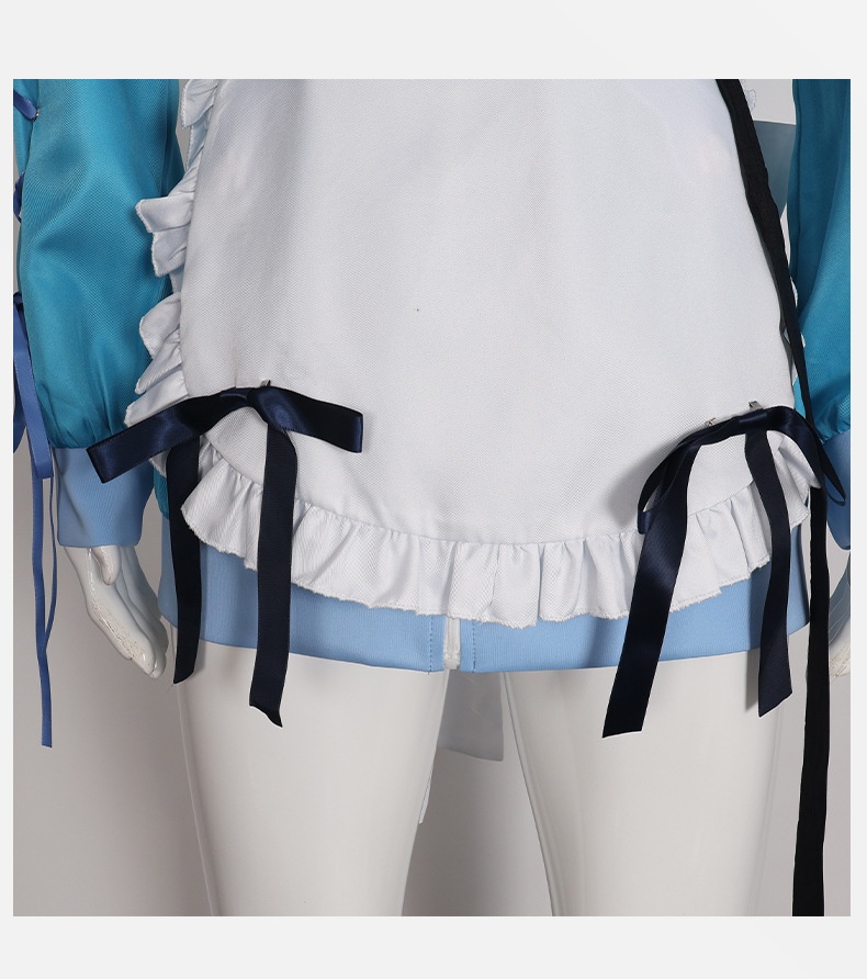 Azuiblc 様ちゅ~ず! センセー女の子似合ってるよっ! 白鳩いのり コスプレ衣装 ワンピース 仮装