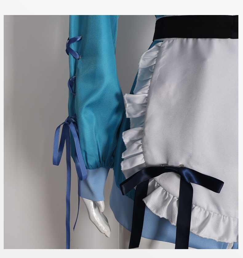 Azuiblc 様ちゅ~ず! センセー女の子似合ってるよっ! 白鳩いのり コスプレ衣装 ワンピース 仮装